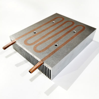 구리 튜브 120x36x150MM과 아노다이징 물 시원한 방열