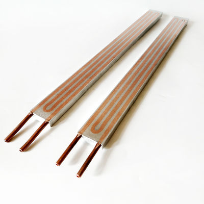 내장된 쿠퍼 관과 40x480x12mm 냉각 장치 방열 냉각판