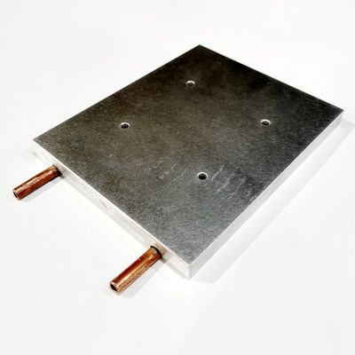 120x12x150mm을 냉각시키는 물을 위한 내장된 쿠퍼 냉각 장치 히트 싱크 플레이트